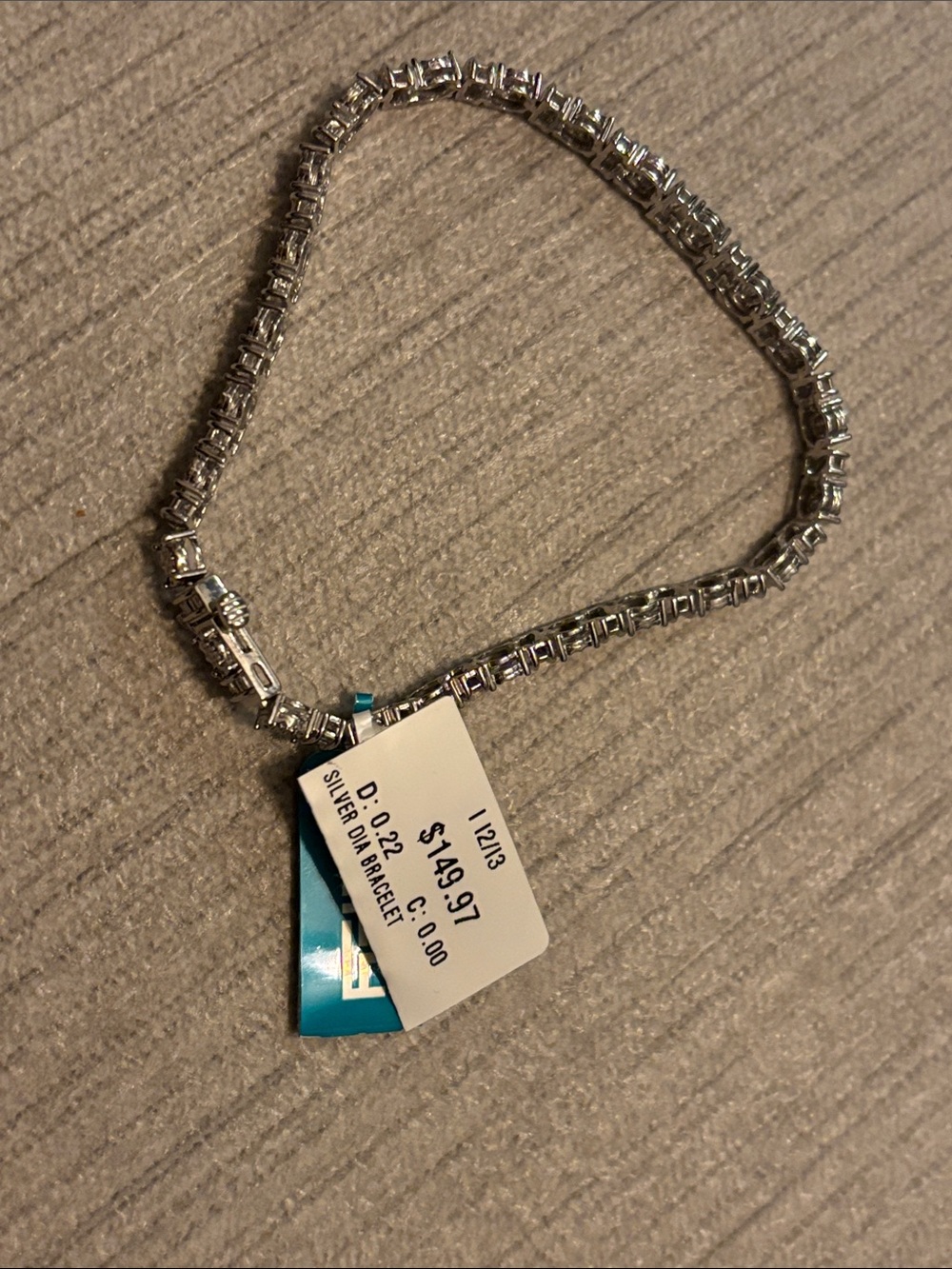 Effy Silver Tennis Bracelet